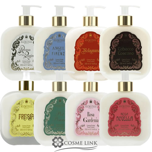 サンタ・マリア・ノヴェッラ 【Santa Maria Novella】 ボディミルク ガラスボトル 250ml 【送料無料】