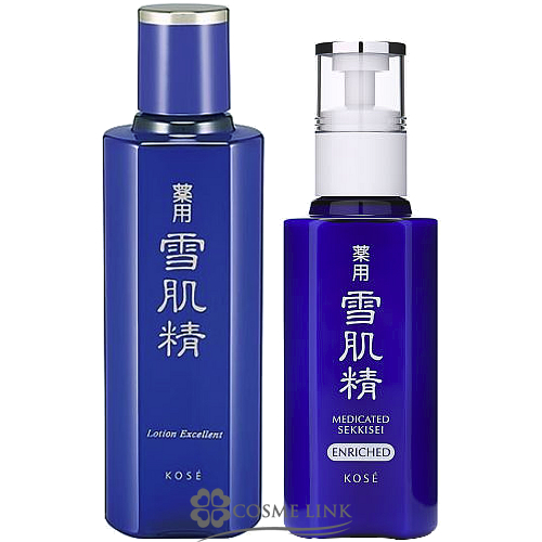 コーセー 薬用 雪肌精 ローション エクセレント 乳液 エンリッチ セット 200ml+140ml 【送料無料】