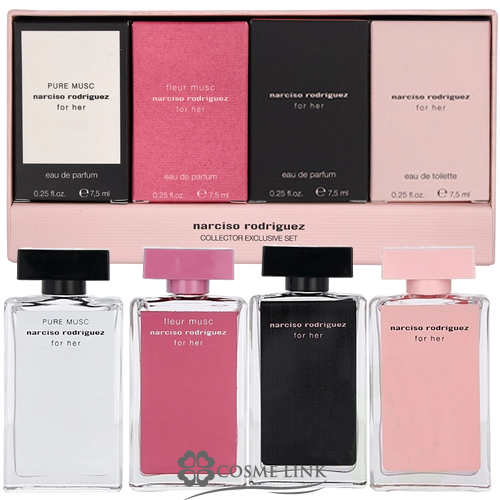 ナルシソ ロドリゲス フォーハー ミニコレクション 4x7.5ml 【ミニ
